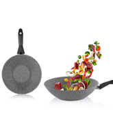 Schafer Cory 28 cm Wok Tava Gri