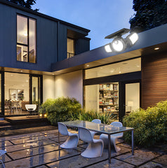 Sensörlü Duvara Monte 88 COB Toprağa Gömülebilen Solar Lamba Işıldak