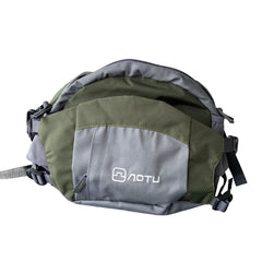 Seyehat Dış Mekan Sporlar için 3 Çeşit Kullanılabilen Su Geçirmez Sırt Bel El Çantası Yeşil