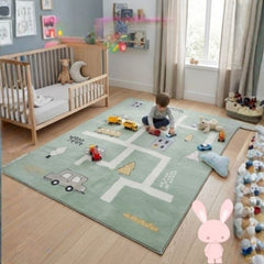 Dinarsu Perla Kids Taşıtlar 160x230 Cm Çocuk Odası Halısı
