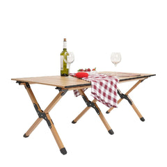 Taşıma Çantalı Katlanır Alüminyum 120x60x45 Cm Piknik Kamp Masası