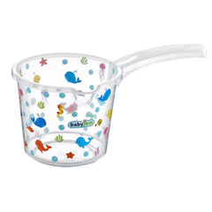 Babyjem Şeffaf Desenli 3 L Bebek Banyo Maşrapası
