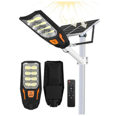 Solar Güneş Enerjili 2000 W Kumandalı Sokak Lambası 22.000mAh Batarya