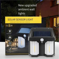 Güneş Enerjili Sensörlü Su Geçirmez Duvar Lambası