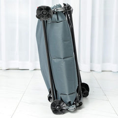 Dış Mekana Uygun Ördek Ayak Katlanır Taşınabilir 190x64x32 Cm Şilteli Çok Amaçlı Şezlong Yatak Yeşil