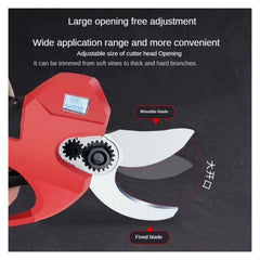 Crofter Akülü 30 mm Makas Aralıklı LED Ekranlı Budama Makası