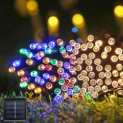 Solar 100 LED 10 Metre Dekoratif İç Mekan Dış Mekan Aydınlatma