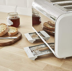 Swan Nordic 4 Dilimli Ekmek Kızartma Makinesi Beyaz