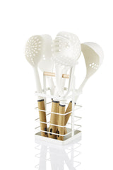 Swan Nordic 6 Parçalı Kap Seti Pamuk Beyazı