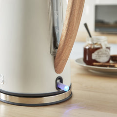 Swan Nordic Elektrikli Su Isıtıcısı Kettle 1.7 Litre 3000 w Pamuk Beyaz