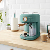 Swan Nordic Tek Dokunuşlu Espresso Kahve Makinesi Çam Yeşili