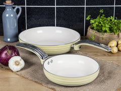 Swan Retro 2 Parça Tava Seti Krem