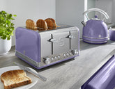 Swan Retro 4 Dilimli Ekmek Kızartma Makinesi Menekşe