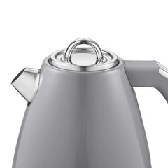 Swan Retro Jug Elektrikli Su Isıtıcısı Kettle 1.5 Litre 3000 w Gri