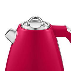 Swan Retro Jug Elektrikli Su Isıtıcısı Kettle 1.5 Litre 3000 w Kırmızı