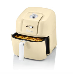 Swan Retro 6 Litre Manuel Airfryer Yağsız Fritöz Krem