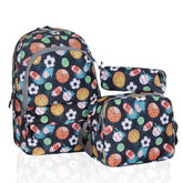 Top Dünyası Beslenmeli Kalemlikli 3 Parça İlkokul Sırt Çantası 40 cm