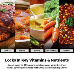 Tower Pressure 6 L Paslanmaz Çelik Düdüklü Tencere