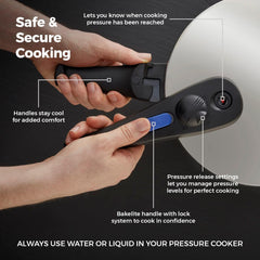 Tower Pressure 7 L Paslanmaz Çelik Düdüklü Tencere