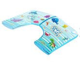 Tuffex Portatif Katlanır Çocuk Klozet Adaptörü Mavi