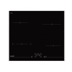 Sharp 4 Gözlü Full Elektrikli Ocak Siyah