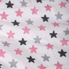 Pembe Yıldızlı 1.5 Kişilik Nevresim Takımı