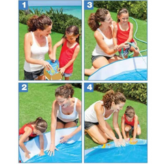 Intex 3+ Yaş 183x38 Cm Deniz Canlıları Motifli Çocuk Havuzu