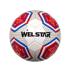 Welstar Size 5 Futbol Topu Kırmızı Beyaz