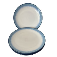 4 Kişilik 10 Parça Turkuaz Mavi Yemek Takımı