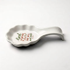 Ocak Yanı Kaşıklık Beyaz 22 cm