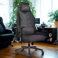 XDrive Fırtına Profesyonel Oyuncu Koltuğu Kumaş Gri/Siyah