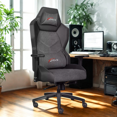 XDrive Kasırga Profesyonel Oyuncu Koltuğu Kumaş Gri/Siyah