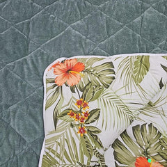 Welsoft Çift Kişilik 195x215 Cm Çift Taraflı Yorgan Yeşil