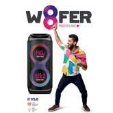 Powerway 140 W Hoparlör Gitar Saz Girişli Karaoke Parti Ses Sistemi Dijital Ekran Woofer