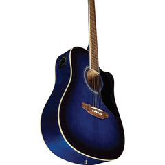 EKO Ranger Serisi CW EQ Blue Sunburst Akustik Gitar