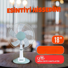Queen 18'' Masaüstü Vantilatör