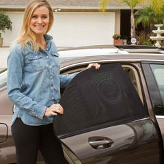 Babyjem 52x84 cm 2'li Lastikli Oto Yan Cam Perde Güneşliği