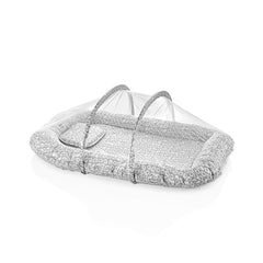 Babyjem Cibinlikli Uyku Pedi Gri Kare