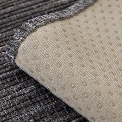 Gri İskandinav Şönil Kaymaz Kalın Kanepe Yastık Örtüsü Kılıfı