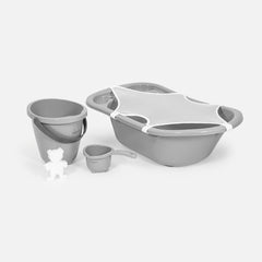 Babyjem Bebek Banyo Seti 5 Parça Gri