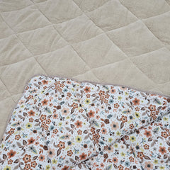 Welsoft Çift Kişilik 195x215 Cm Çift Taraflı Yorgan Bej