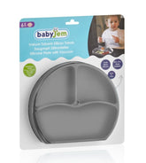 Babyjem Silikon Tabak Gri