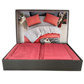 Moda Home Ranforce Çift Kişilik Nevresim Takımı Nar Çiçeği