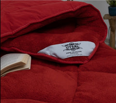 Welsoft Çift Kişilik Yorgan 195x215 cm Bordo