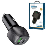 Concord Usb-A Usb-C Araç Şarj Başlığı