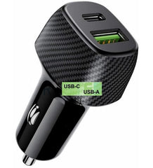 Concord Usb-A Usb-C Araç Şarj Başlığı