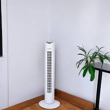 Hausberg Uzaktan Kumandalı 60 W Kule Fan Beyaz