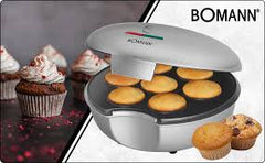 Bomann Muffin Makinesi Sılver 900 w