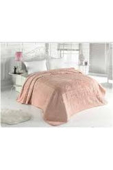 Mink Daisy 220x240 cm Çift Kişilik Battaniye Pudra