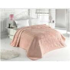 Mink Daisy 220x240 cm Çift Kişilik Battaniye Pudra